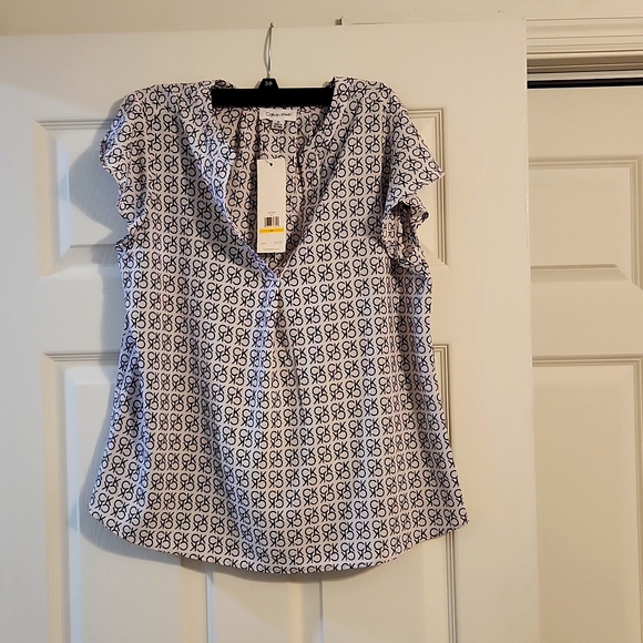 Calvin Klein blouse S3 - Picture 1 of 3